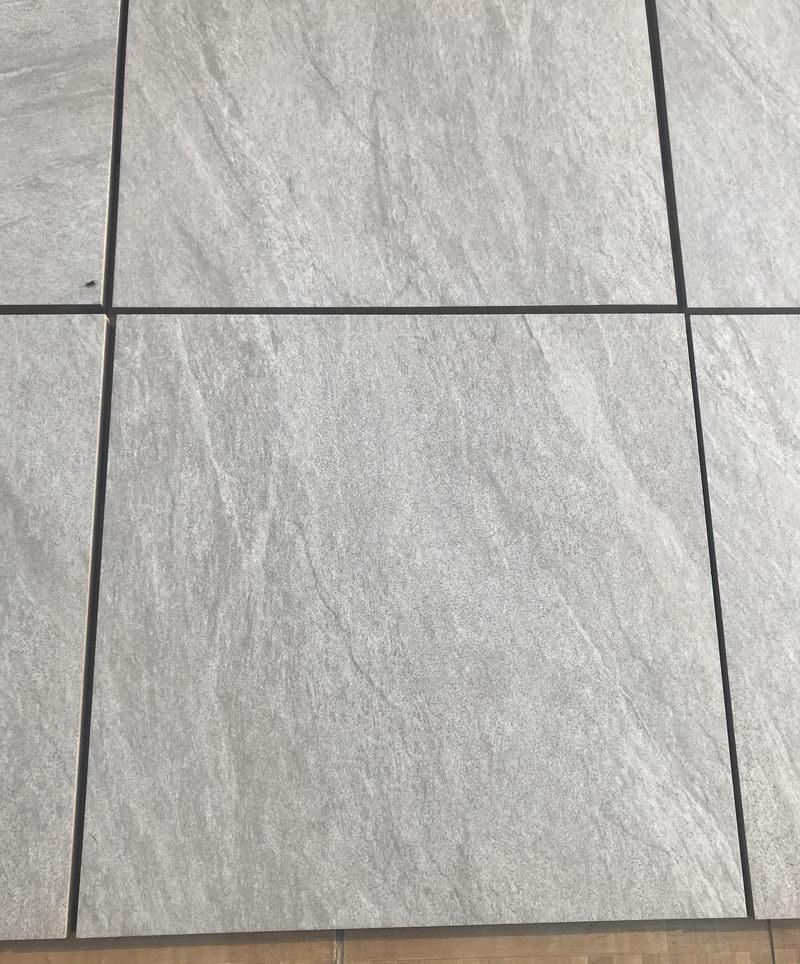 grey porcelain paving slabs