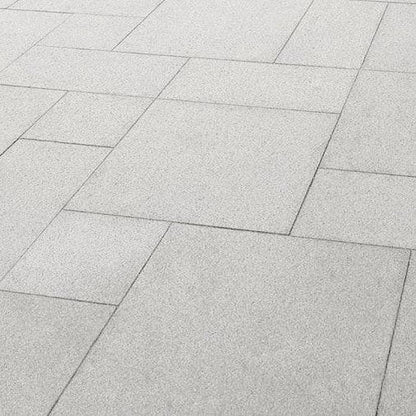 mid grey granite paving slabs