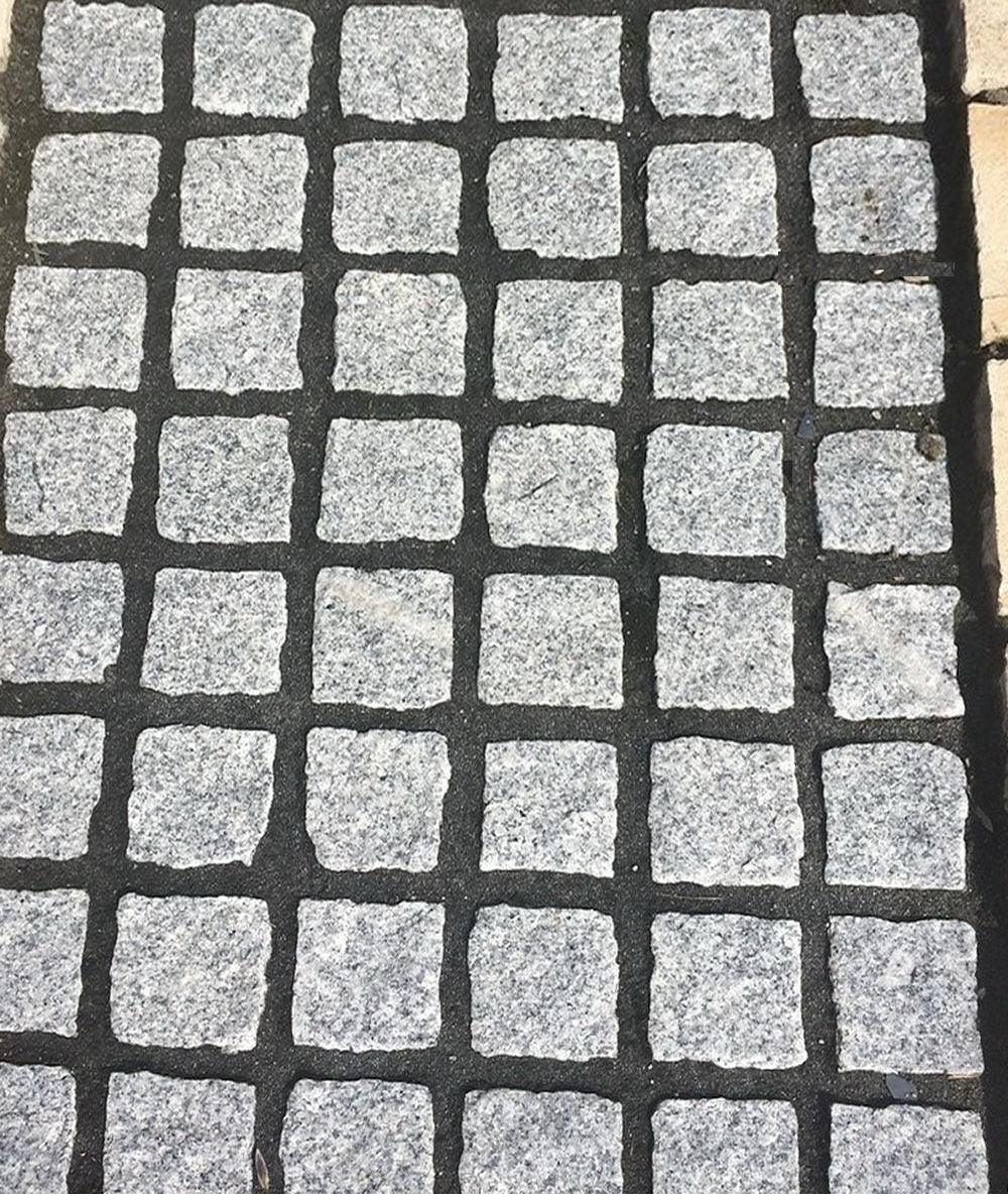 cropped granite setts 100 x 100 x 50