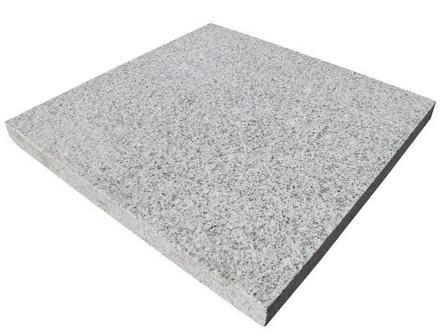 silver grey granite paving 600 x 600