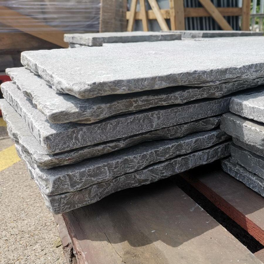 tandur grey limestone paving 600x600